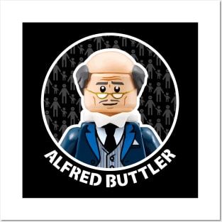 Alfred Buttler with two Tees - Parental Lock - Single Posters and Art